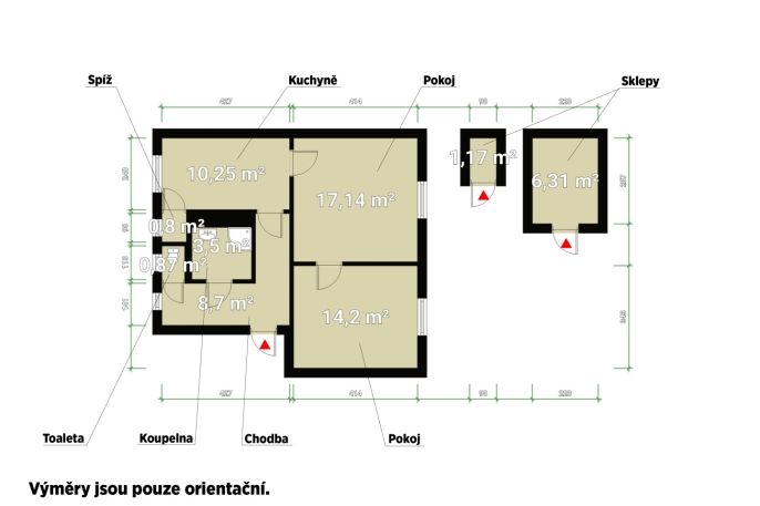 Prodej, Byt 2+1, Plzeň