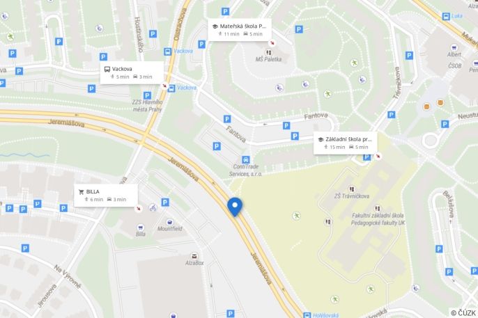 Pronájem, Byt 2+kk, Praha