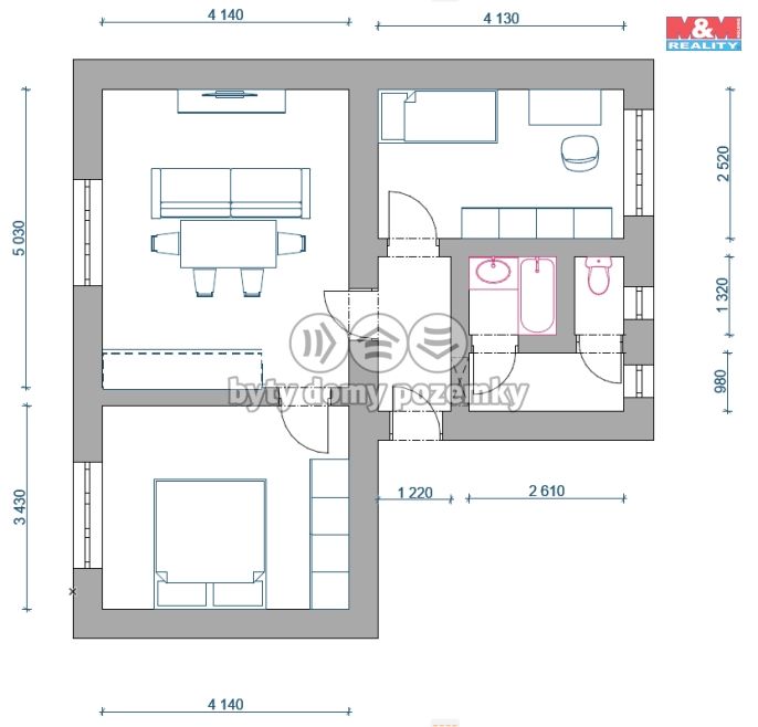 Prodej, Byt 2+1, Bor