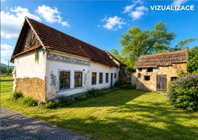 Prodej, Rodinný dům, Malá Vrbka