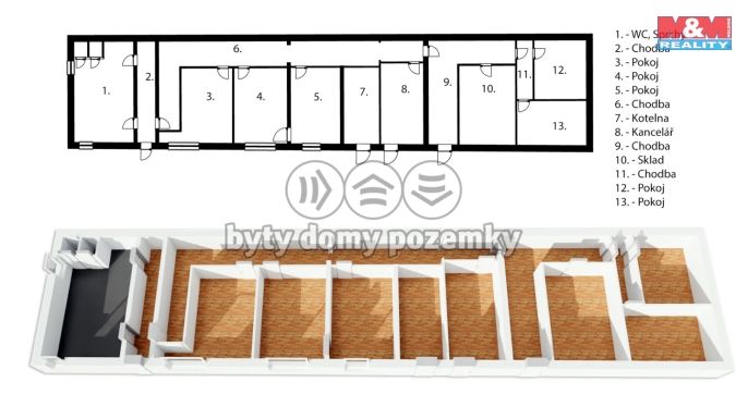 Prodej, Nájemní dům, Čáslav