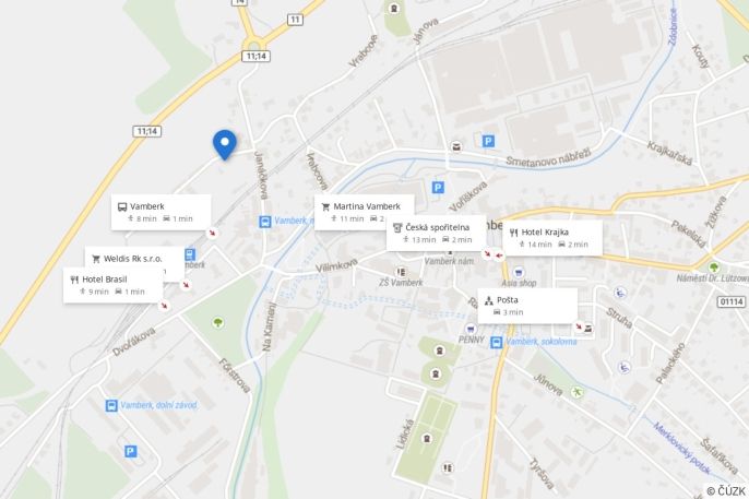 Pronájem, Byt 3+kk, Vamberk