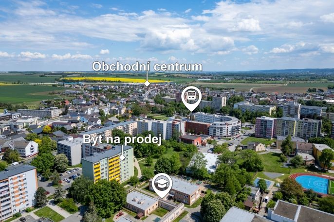 Prodej, Byt 1+1, Opava