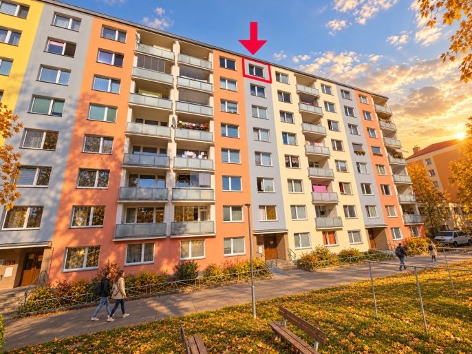 Pronájem, Byt 1+kk, Cheb