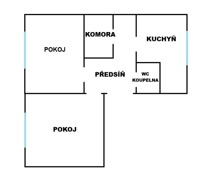 Prodej, Byt 2+1, Nový Jičín