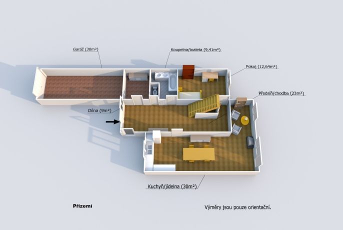 Prodej, Rodinný dům, Město Touškov