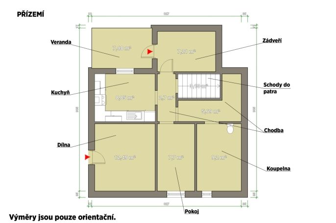 Prodej, Rodinný dům, Čížkov