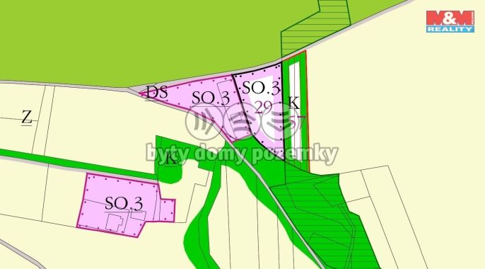 Prodej, Pozemek k bydlení, Vidče