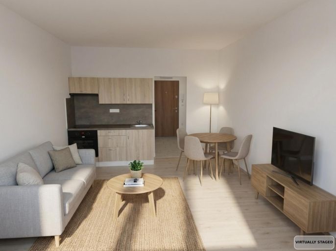 Pronájem, Byt 1+kk, Jindřichův Hradec