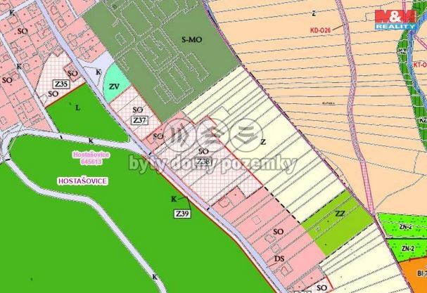Prodej, Pozemek k bydlení, Hostašovice
