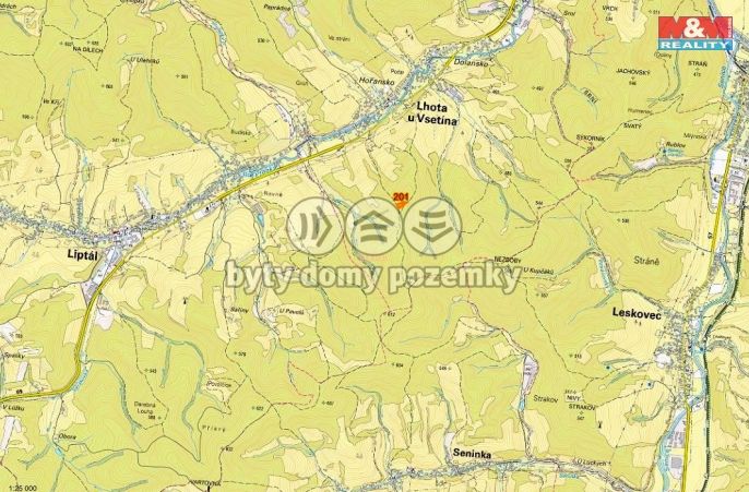 Prodej, Les, Lhota u Vsetína