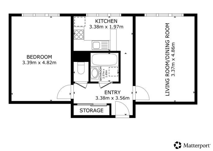 Pronájem, Byt 2+1, Praha