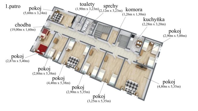 Prodej, Nájemní dům, Štětí