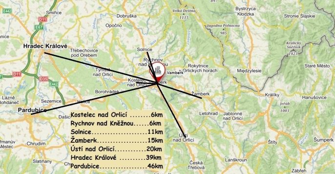 Prodej, Pozemek k bydlení, Vamberk