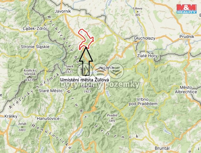 Prodej, Pozemek k bydlení, Žulová