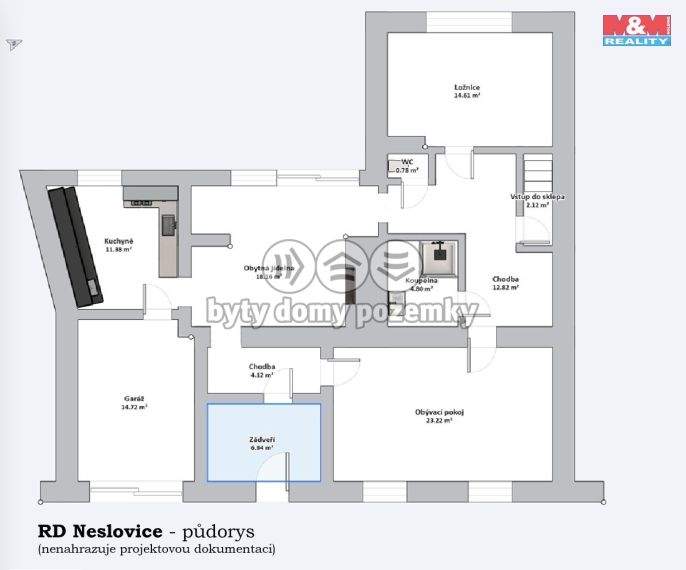 Prodej, Rodinný dům, Neslovice