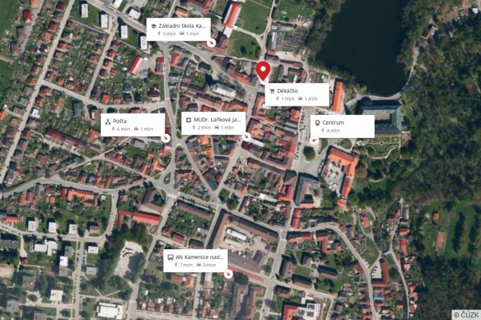 Pronájem, Kancelářský prostor, Kamenice nad Lipou