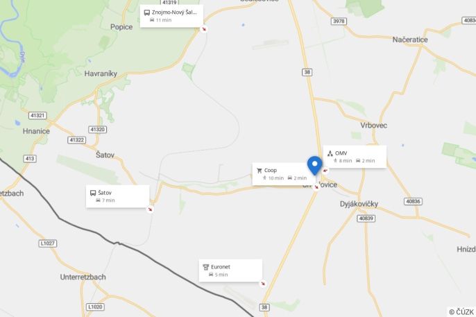 Pronájem, Byt 2+kk, Chvalovice