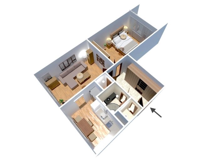 Prodej, Byt 2+1, Čáslav