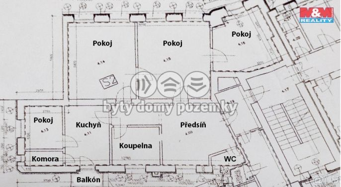 Prodej, Byt 4+1, Ostrava