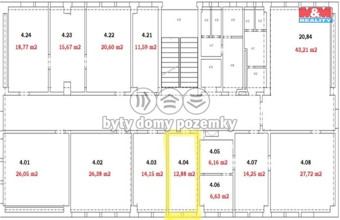 Pronájem, Kancelářský prostor, Ostrava