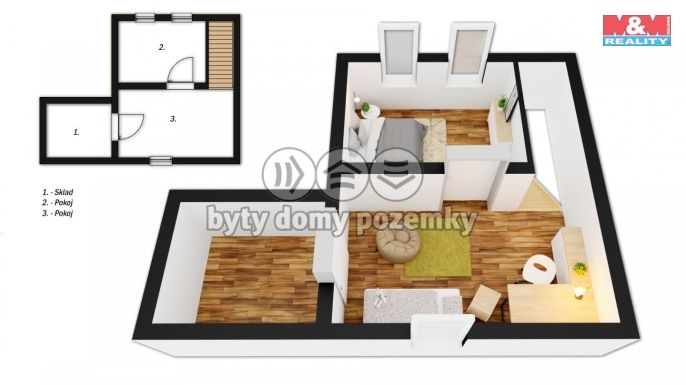 Prodej, Byt 3+1, Bělá nad Svitavou