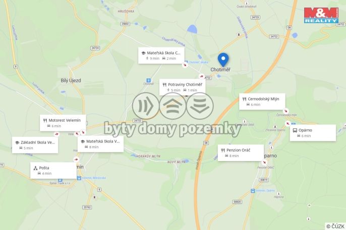 Prodej, Rodinný dům, Chotiměř