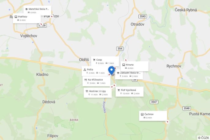 Prodej, Rodinný dům, Krouna