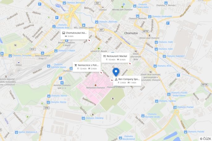 Pronájem, Kancelářský prostor, Chomutov