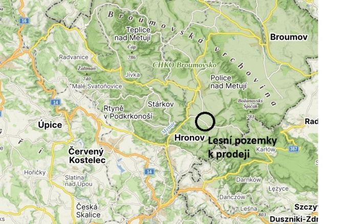 Prodej, Louka, Vysoká Srbská
