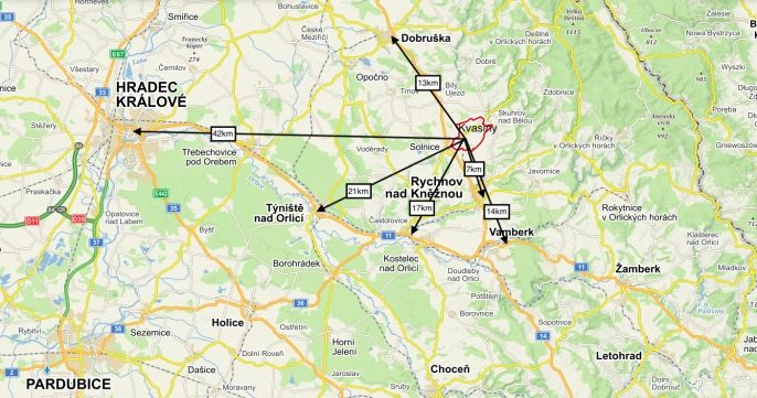 Prodej, Garáž, Kvasiny