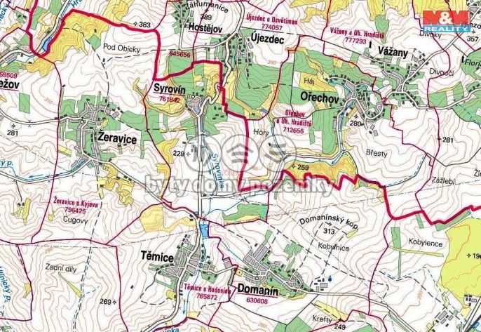 Prodej, Louka, Syrovín