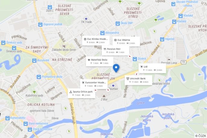 Prodej, Byt 1+kk, Hradec Králové