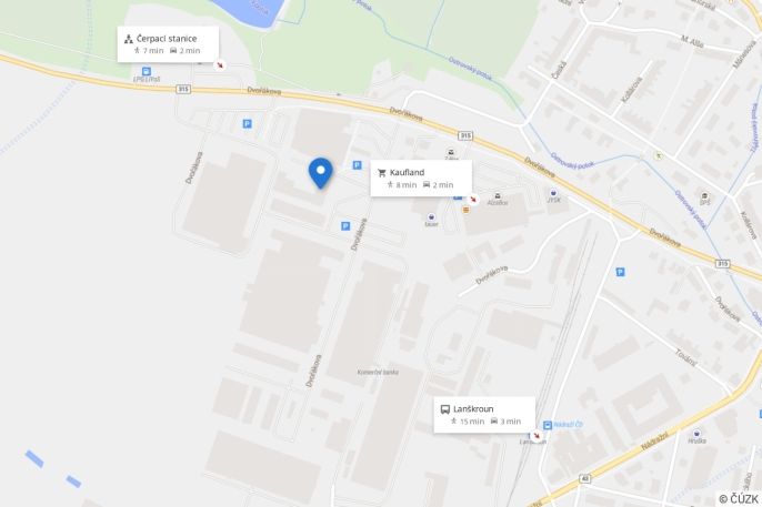 Pronájem, Výrobní objekt, Lanškroun