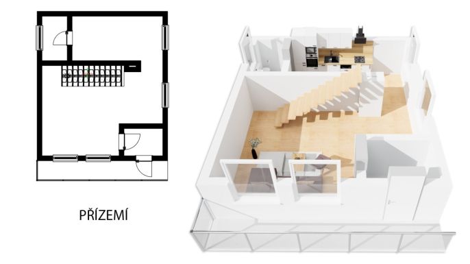 Prodej, Chata, Libež