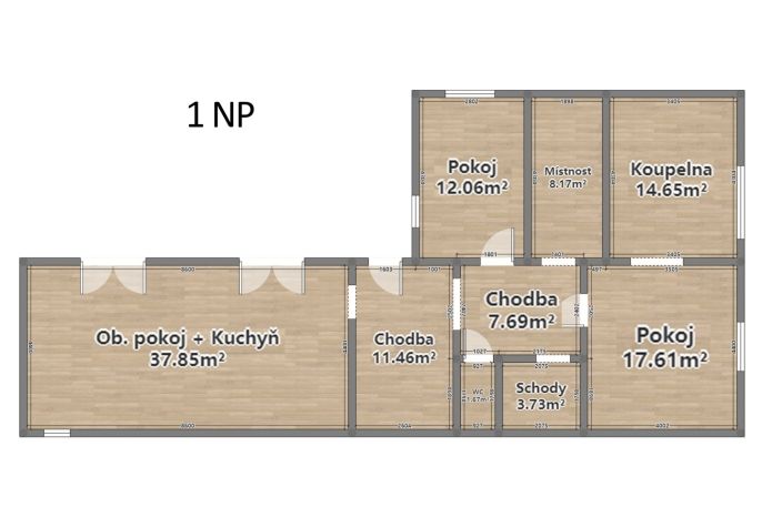 Prodej, Rodinný dům, Zruč-Senec