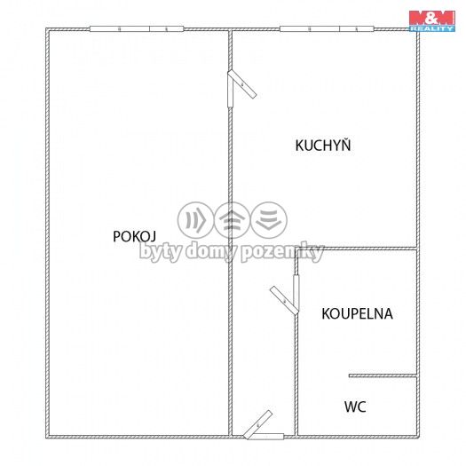 Prodej, Byt 1+1, Karlovy Vary