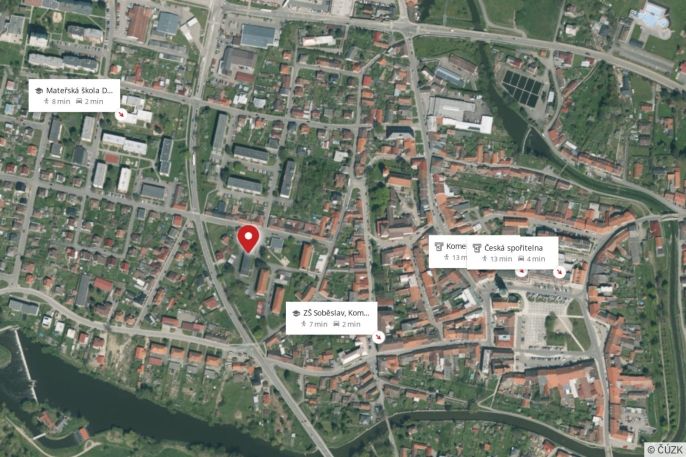 Pronájem, Byt 3+1, Soběslav