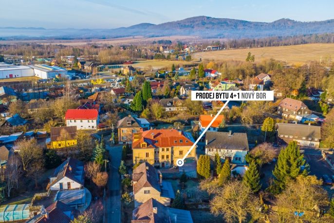 Prodej, Byt 4+1, Nový Bor