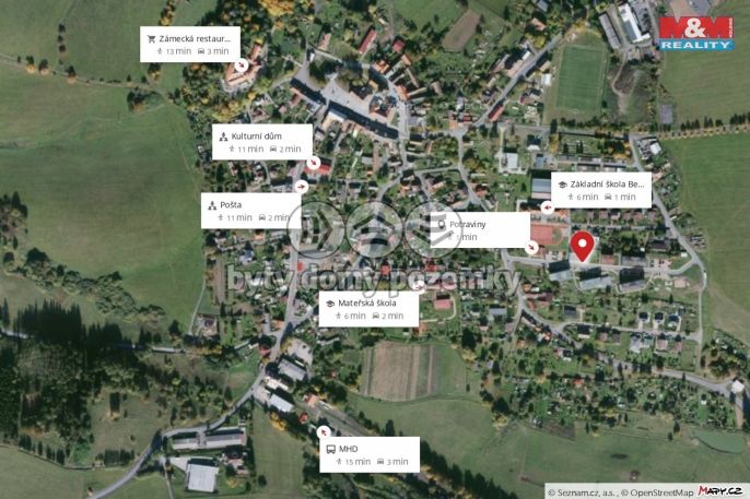 Prodej, Byt 3+1, Bezdružice