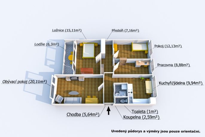 Prodej, Byt 4+1, Plzeň