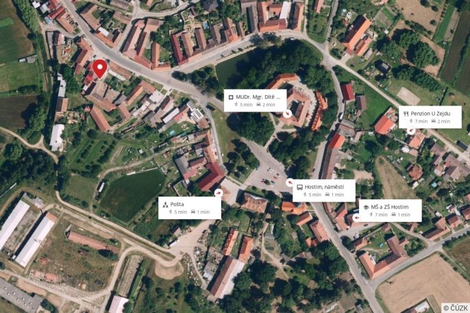 Prodej, Rodinný dům, Hostim