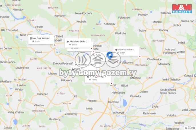 Prodej, Pozemek k bydlení, Vlčkovice v Podkrkonoší