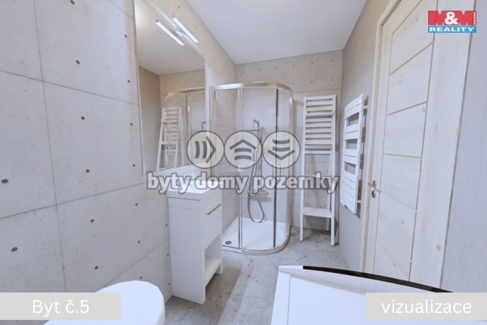 Prodej, Byt 2+kk, Žleby