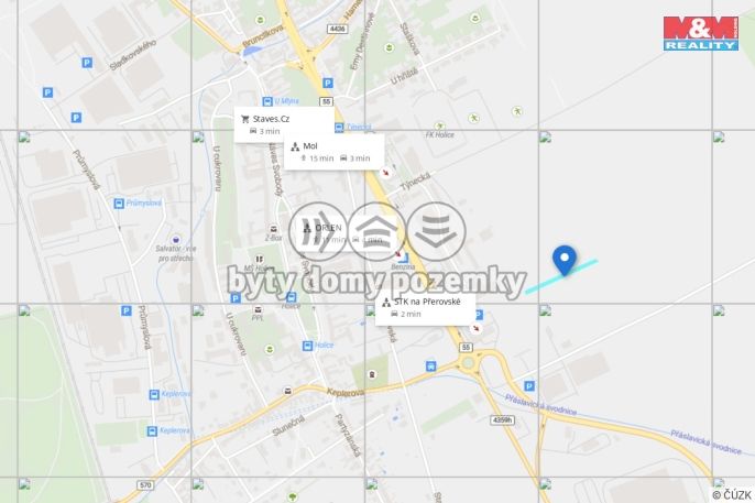 Prodej, Komerční pozemky, Olomouc