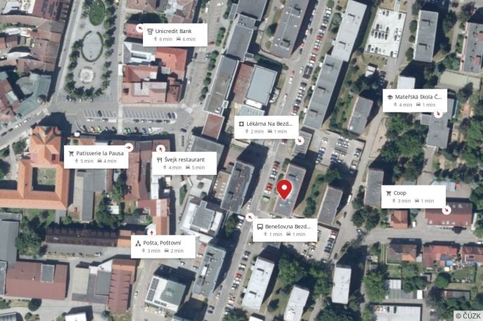 Prodej, Byt 2+1, Benešov