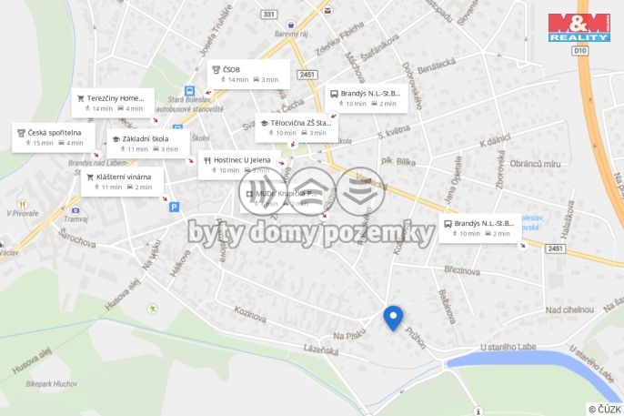 Pronájem, Byt 2+1, Brandýs nad Labem-Stará Boleslav