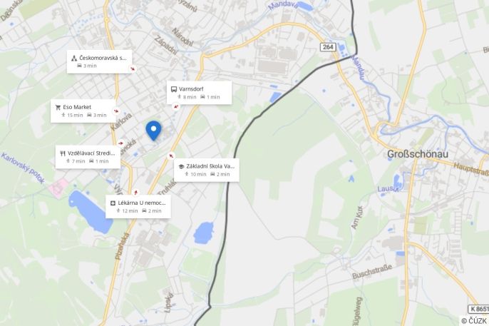 Pronájem, Byt 1+kk, Varnsdorf