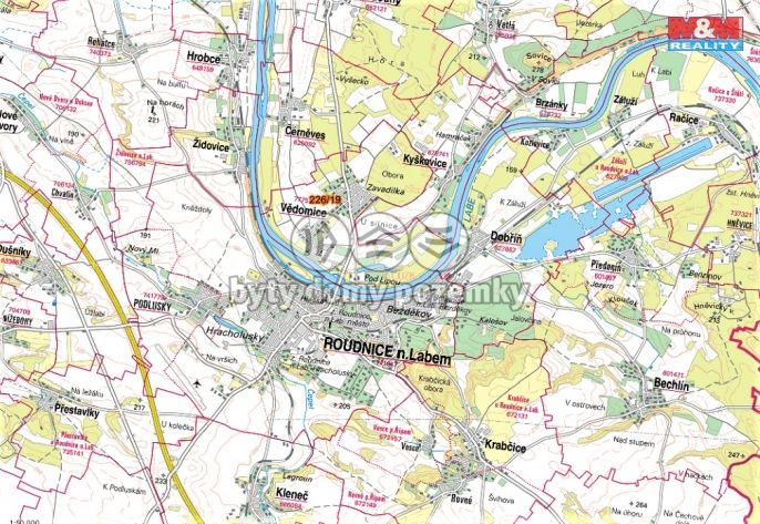 Prodej, Louka, Vědomice