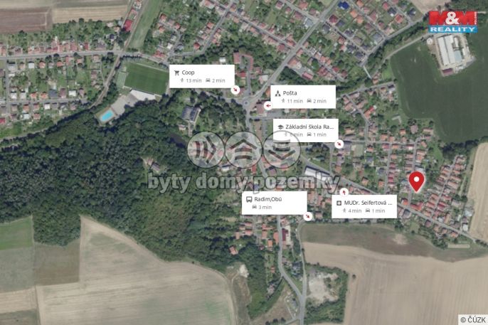 Prodej, Rodinný dům, Radim